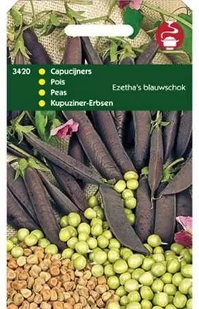 HORTITOPS Capucijners blauwschokker 100g