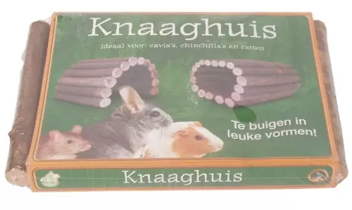 Houten knaaghuis l - afbeelding 1