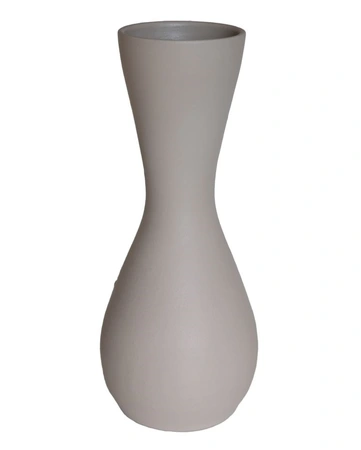 HS POTTERIE Fles petra d17h45cm beige