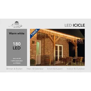 IJspegelverl 180l/l60b360cm led warmwit - afbeelding 1