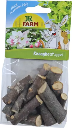 JR Farm Knaaghoutstokjes appelbal 100gr - afbeelding 1