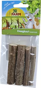 JR Farm Knaaghoutstokjes hazelnoot 40gr - afbeelding 1