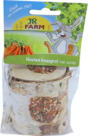 JR Farm Knaagrol hout met wortel 150gr