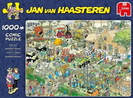 Jvh Puzzel Boerderij 1000st.