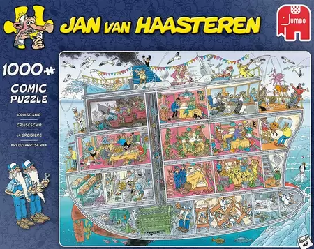 JvH Puzzel cruise schip