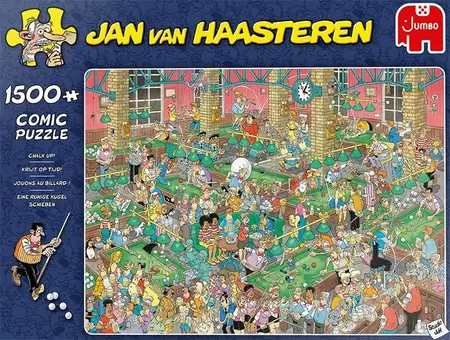 JvH Puzzel Krijt op tijd 1500st.