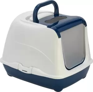 Kattentoilet flip cat m donker bl - afbeelding 2