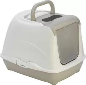 Kattentoilet flip cat m licht grijs - afbeelding 2