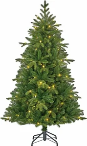 Kerstbm led brampton d102h155cm grn - afbeelding 1