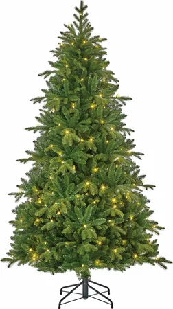 Kerstbm led brampton d132h230cm grn - afbeelding 1