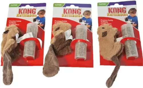 KONG Catnip bever - afbeelding 1