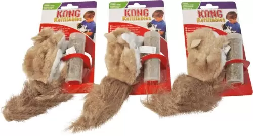 KONG Catnip eekhoorn - afbeelding 1