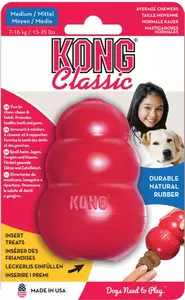 Kong Origineel rubber kong medium rood - afbeelding 4