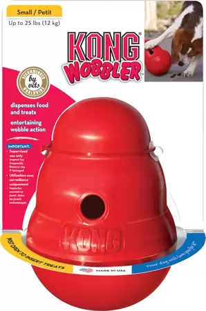 Kong Wobbler rood large - afbeelding 1