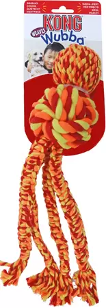 Kong Wubba weaves w/rope l38cm ass - afbeelding 4