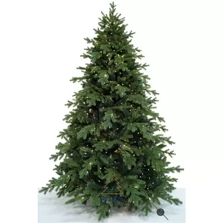 Kunstkerstboom Spitsbergen LED h180 d119 l300