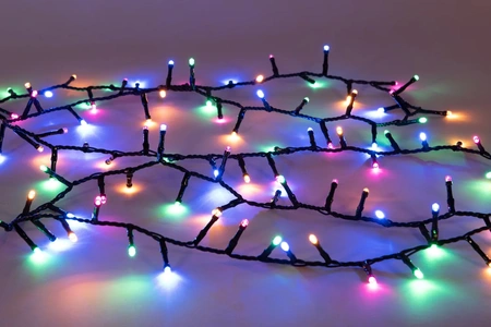 Led ivy 500l/l12m multi soft zwart - afbeelding 1
