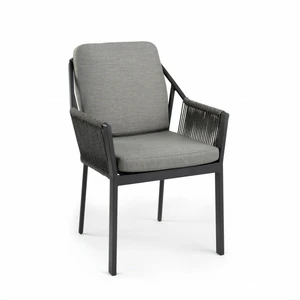 Liv Dining chair charcoal - afbeelding 1