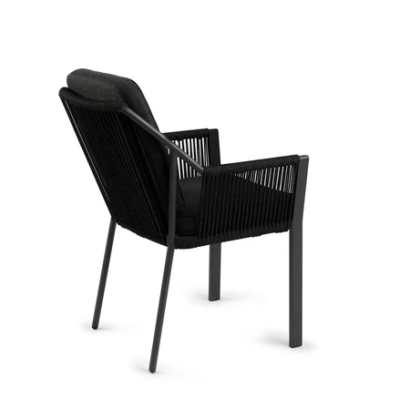Liv Dining Chair Stackable Black - afbeelding 2