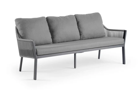 Liv Lounge/dining 3-seater Charcoal - afbeelding 1