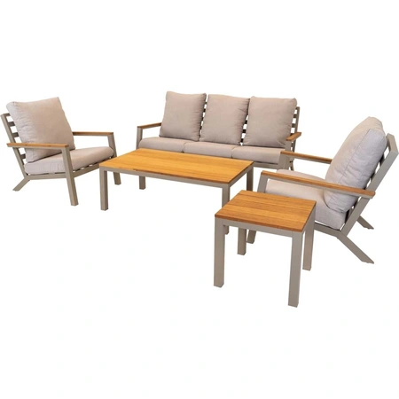 Loungeset donnan beige - afbeelding 3