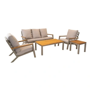 Loungeset donnan beige - afbeelding 1
