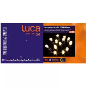 LUCA LIGHTNING Connect 24v snoer l1000cm 98l warmwit - afbeelding 2
