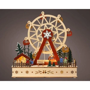 LUMINEO CHRISTMAS VILLAGES Led scenery l12b28h28.3cm kleur/wwt - afbeelding 2