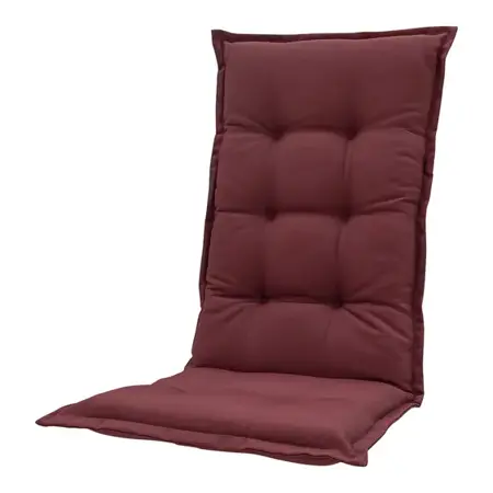 MADISON Kussen hoog l123b50cm pan bordeaux