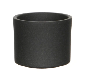 MICA DECORATIONS Pot era d10.5h9cm donkergrijs sand