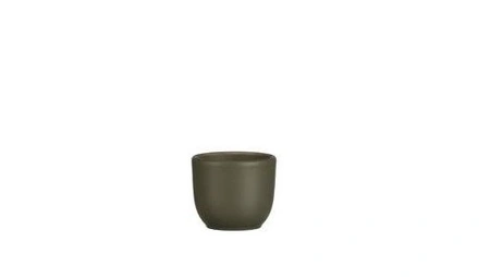 MICA DECORATIONS Pot tusca d7.5h6.5cm groen