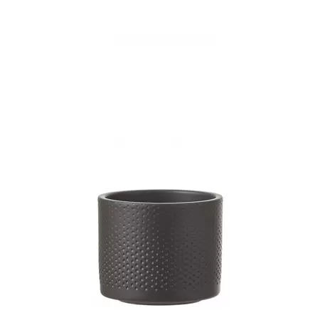 MICA Pot era d12h10cm donkergrijs