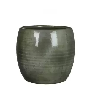 MICA Pot lester d28h26cm groen