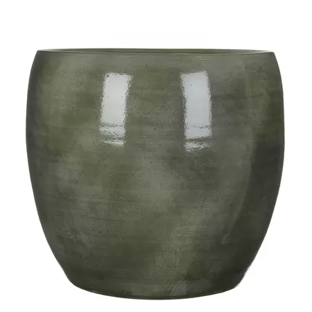 MICA Pot lester d38h35cm groen