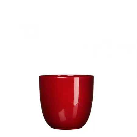 MICA Pot tusca d14.5h14cm d.rood glans - afbeelding 1