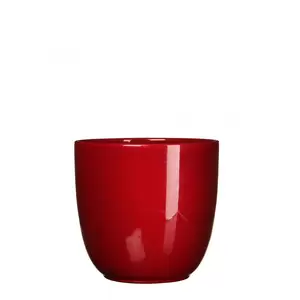 MICA Pot tusca d19.5h18.5 d.rood glans