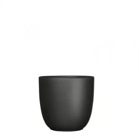 MICA Pot tusca d19.5h18.5cm zwart mat - afbeelding 1