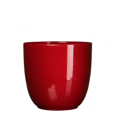 MICA Pot tusca d25h23cm d.rood glans