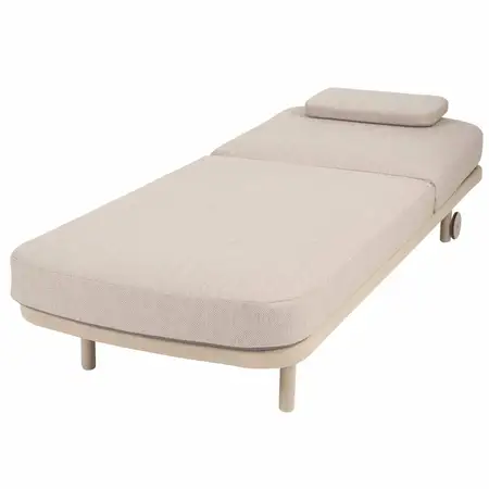 Milano ligbed latte incl. kussen en hoofdsteun - afbeelding 2