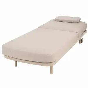 Milano ligbed latte incl. kussen en hoofdsteun - afbeelding 2