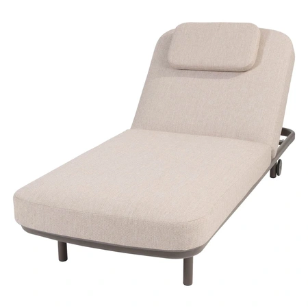 Milano ligbed terre incl. kussen en hoofdsteun - afbeelding 1