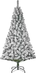 Millington kerstboom groen frosted TIPS 600 - h215xd119cm