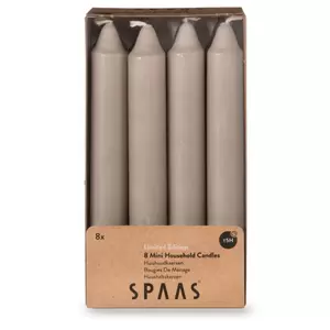Mini tafelkaars d2.1h15cm beige - afbeelding 2
