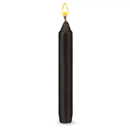 Mini tafelkaars d2.1h15cm black - afbeelding 2