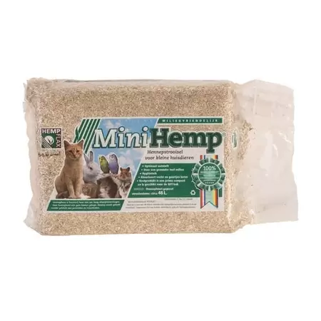 MINIHEMP Hennepstrooisel 48l