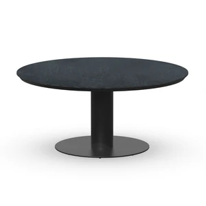 Moreno Low Dining Table 150 cm Ø Graphite