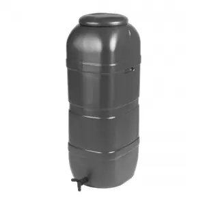 NATURE Regenton slimline antraciet 100l - afbeelding 3
