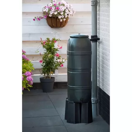 NATURE Regenton slimline groen 100l - afbeelding 2