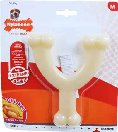 Nylabone Dura chew wishbone med 1st.