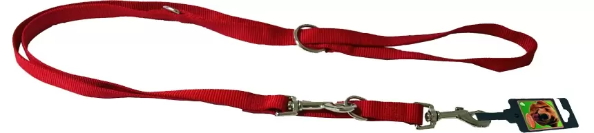 Nylon dresseerlijn 20mm/200cm rood